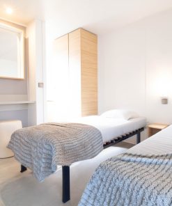 Chambre Lit Double Mobil Home Opale Pour 4 Personnes à Saint Georges De Didonne