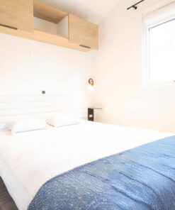 Chambre Parents Mobile Home Lagon Au Camping Le Dauphin à Saint Georges De Didonne