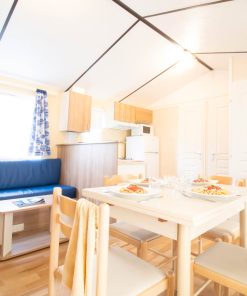 Salon Mobile Home Recif En Locationcamping Le Dauphin à Saint Georges De Didonne